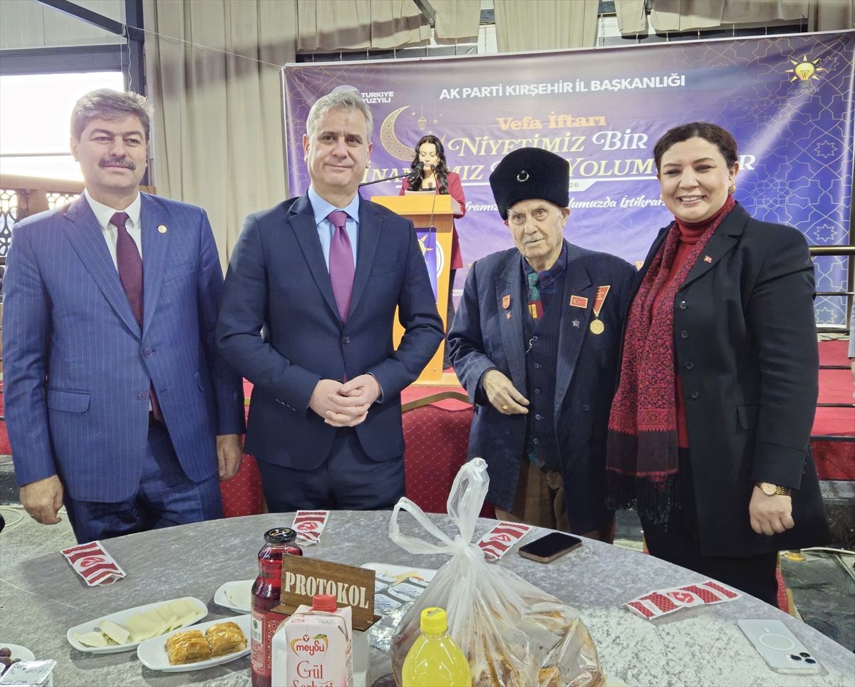 AK Parti Genel Başkan Yardımcısı Yalçın, Kırşehir'de iftar programında konuştu Açıklaması