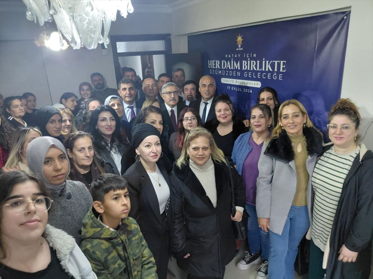 AK Parti Genel Başkan Yardımcısı Yayman, Hatay Samandağ'da bayramlaşma programına katıldı