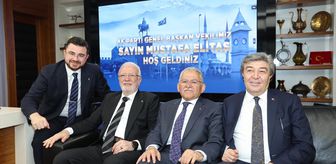 AK Parti Genel Başkanvekili Elitaş, Büyükkılıç'ı ziyaret etti