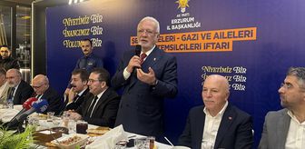 AK Parti Genel Başkanvekili Elitaş, Erzurum'da iftar programında konuştu Açıklaması