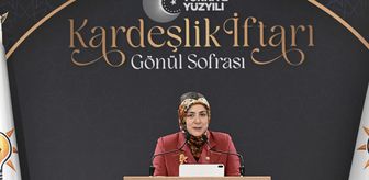 AK Parti Kadın Kolları Başkanı Ercan, 'Türkiye Yüzyılı Kardeşlik İftarı' programında konuştu Açıklaması