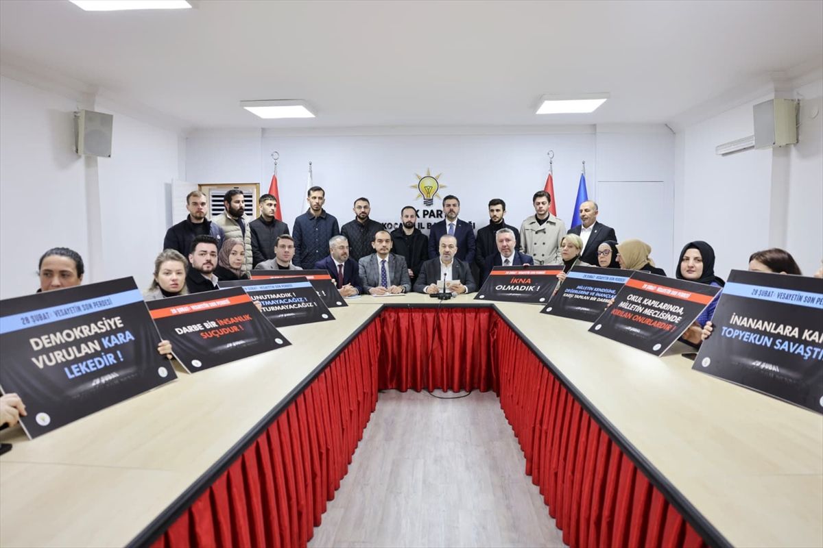 AK Parti Kocaeli İl Başkanlığından '28 Şubat' açıklaması