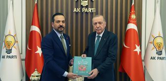 AK Parti'li Zorlu, 'Türk Dünyasının Ortak Mirası Nevruz' kitabını Cumhurbaşkanı Erdoğan'a takdim etti