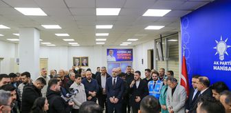 AK Parti Manisa İl Başkanlığında bayramlaşma programı düzenlendi