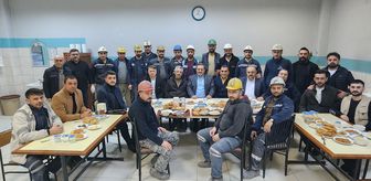 AK Parti Milletvekili Haluk İpek madencilerle iftarda buluştu