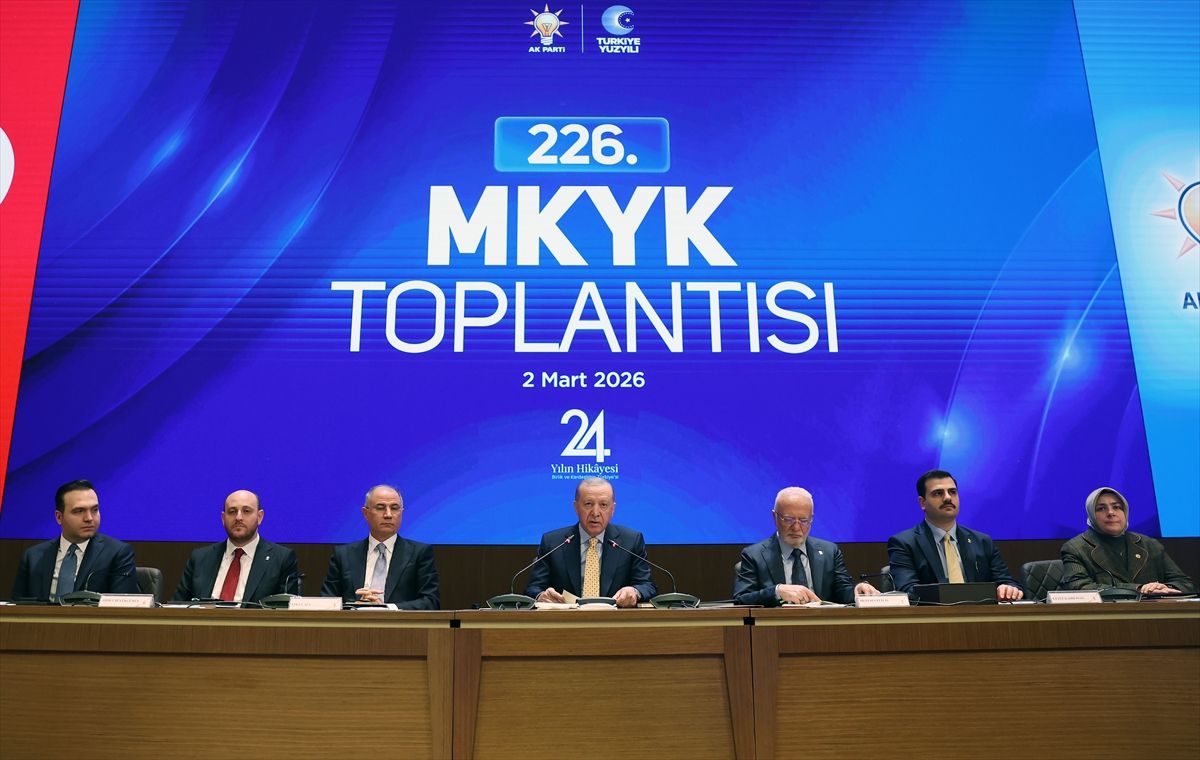 AK Parti MKYK Toplantısı başladı
