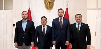 AK Parti Muğla İl Başkanı Güngör, Marmaris Kaymakamı Kaya'yı ziyaret etti