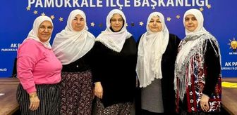AK Parti Pamukkale Kadın Kolları'ndan Mihalgazi Belediye Başkanı Güneş'e destek