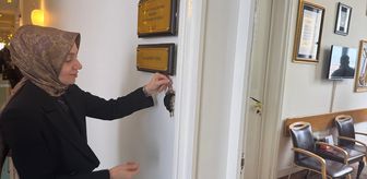 AK Parti TBMM Grubu'nun bulunduğu koridor ramazan ayı için süslendi