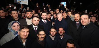 AK Partili gençlerden Cumhurbaşkanı Erdoğan'a doğum günü sürprizi