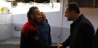Akçaabat Belediye Başkanı Ekim, esnafı ziyaret etti