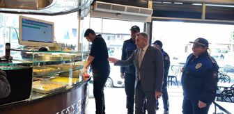 Akdeniz ilçesinde tatlı üretimi ve satışı yapılan işletmeler denetlendi