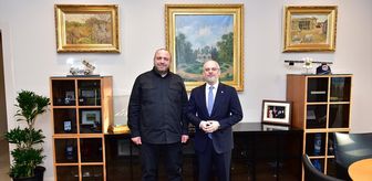 Akif Çağatay Kılıç, Ukrayna Ulusal Güvenlik ve Savunma Konseyi Sekreteri Umerov ile görüştü
