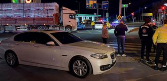 Aksaray'da polisin 'dur' ihtarına uymayan ehliyetsiz sürücüye 381 bin lira ceza uygulandı