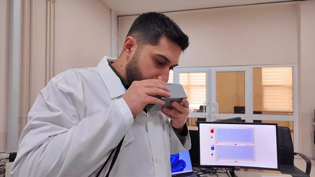 Aksaray Üniversitesinde nefesten şeker ölçümü sağlayan sensör sistemi geliştirildi