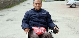 Akülü tekerlekli sandalye sayesinde 25 yıl sonra sokağa tek başına çıkabilecek