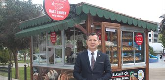 Alaçam'da halk ekmek satış büfesi hizmete girdi