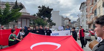 Alaçam'da 'Hoş geldin ramazan' alayı düzenlendi