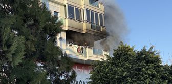 Alanya'da apartman dairesinde çıkan yangın söndürüldü