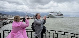 Alanya'ya yılın ilk kruvaziyeri geldi