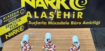 Alaşehir'de uyuşturucu ticareti yaptığı öne sürülen şüpheli tutuklandı