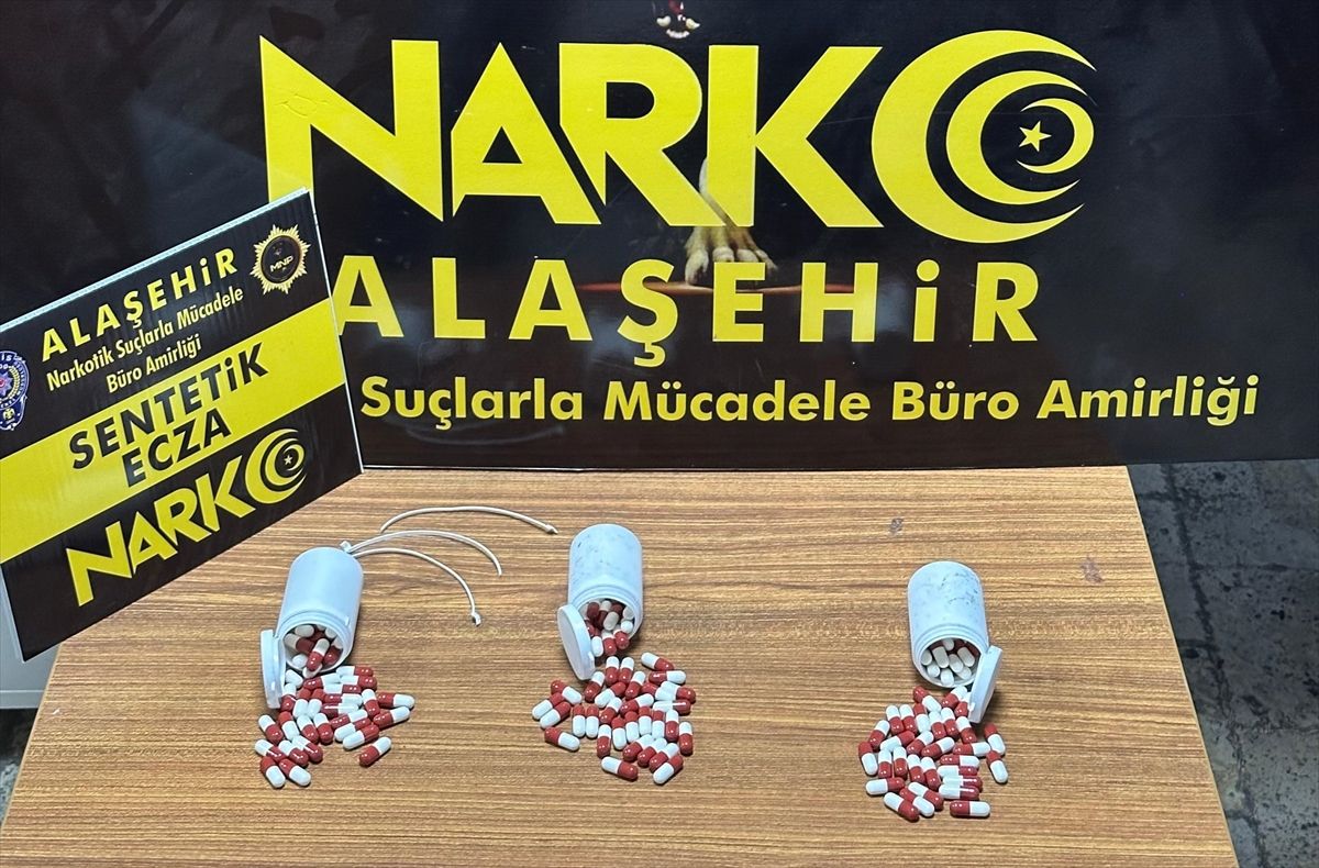Alaşehir'de uyuşturucu ticareti yaptığı öne sürülen şüpheli tutuklandı