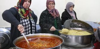 Amasya'da Boraboy köyü sakinleri iftarı evlerinde değil bir arada yapıyor
