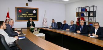 Amasya'da eğitim değerlendirme toplantısı yapıldı