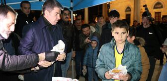 Amasya'da 'Geleneksel Simit İkramı' programı düzenlendi