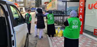 Amasya'da ihtiyaç sahibi ailelere ramazan yardımı