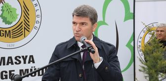 Amasya'da Orman Haftası'nda fidanlar toprakla buluştu