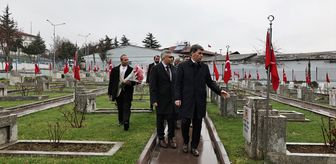 Amasya'da Ramazan Bayramı arifesinde şehitlikler ziyaret edildi