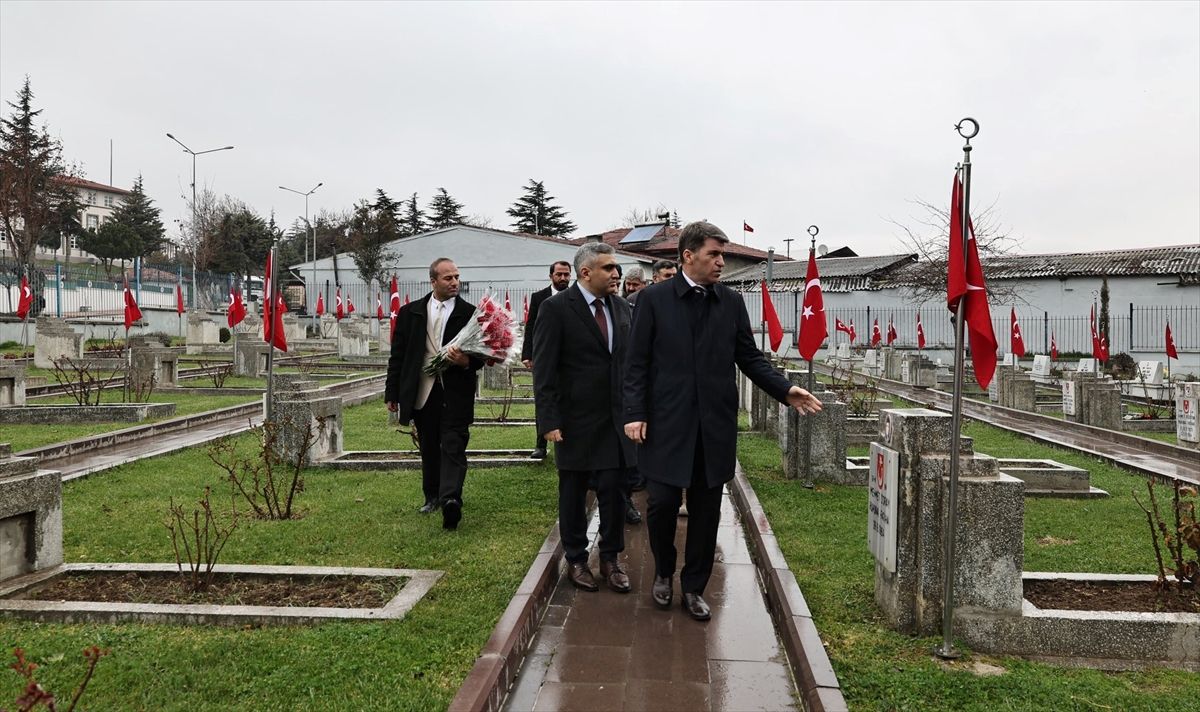 Amasya'da Ramazan Bayramı arifesinde şehitlikler ziyaret edildi