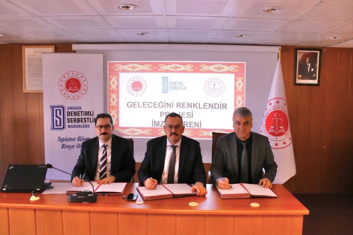 Amasya'da yükümlülere yönelik iki yeni rehabilitasyon projesi başlatıldı