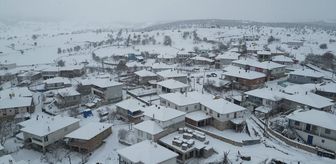 Amasya'nın yüksek kesimlerinde kar etkili oldu