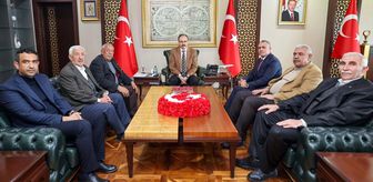 Anadolu Güvenlik Korucuları ve Şehit Aileleri Konfederasyonundan Vali Kızılkaya'ya ziyaret