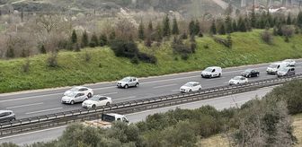 Anadolu Otoyolu Kocaeli, Sakarya ve Düzce kesiminde yoğunluk yaşanıyor
