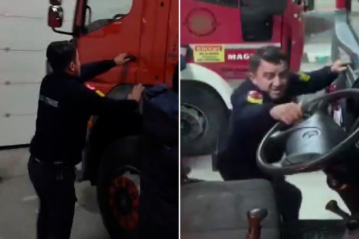 'Anam anam benim evim' diyerek koşan itfaiyeci hayatının şokunu yaşadı