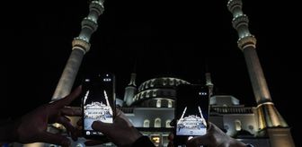 Ankara'da Kadir Gecesi idrak edildi