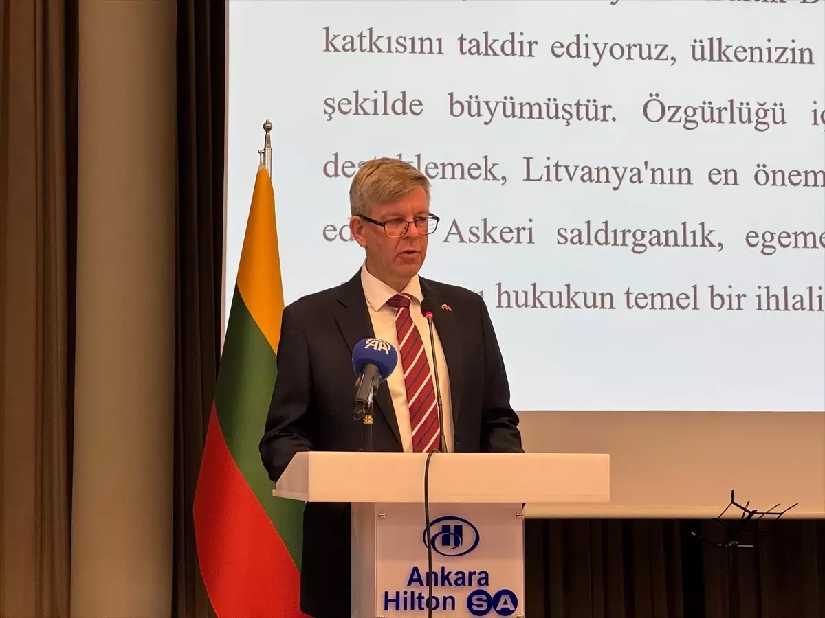 Ankara'da Litvanya Restorasyon Günü kutlandı