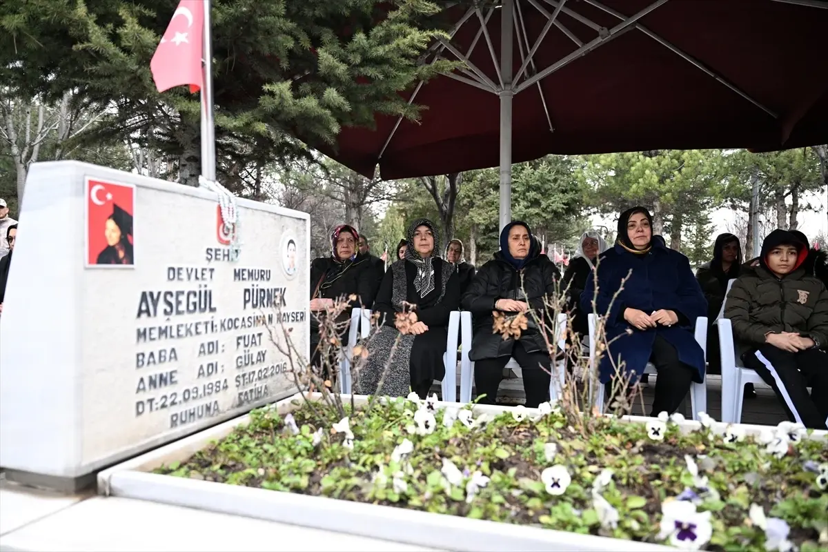 Ayşegül Pürnek, Kayseri'de Anıldı