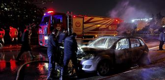 Antalya'da 2 aracı ateşe veren şüpheli yakalandı