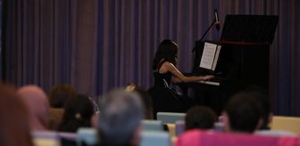 Antalya'da 'Bir Tuş, Bir Tutku, Bir Konser' piyano resitali düzenlendi