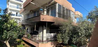 Antalya'da evde çıkan yangında bir kişi yaralandı