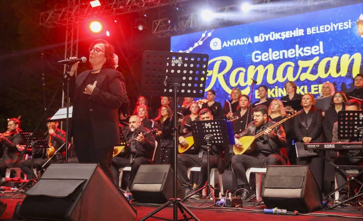 Antalya'da geleneksel ramazan etkinlikleri sürüyor