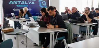 Antalya'da gençlere yönelik yapay zeka eğitimi düzenlendi
