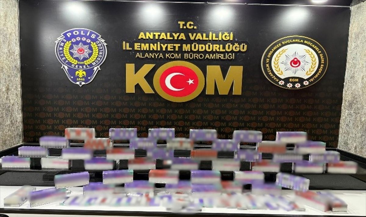 Antalya'da kaçakçılık ve organize suçlarla mücadele sürüyor