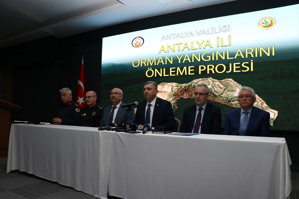 Antalya'da 'Orman Yangınlarını Önleme Planı' hayata geçirildi