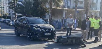 Antalya'da otomobille çarpışan motosikletteki 1 kişi öldü