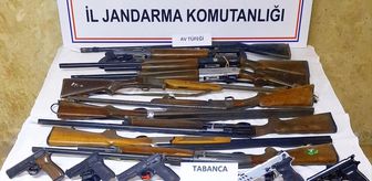 Antalya'da ruhsatsız silah operasyonunda 5 kişi yakalandı